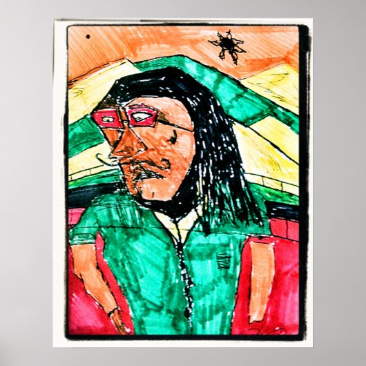 Redueプロファイルスケッチ ポスター (正面)