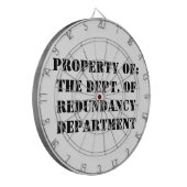 Redundancy Departmentプロパティ ダーツボード (正面左)