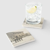 Redwood Cityの150th記念日 ストーンコースター (横)