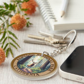 Redwood National Park California キーホルダー (正面右)