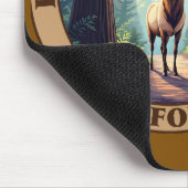 Redwood National Park California マウスパッド (コーナー)