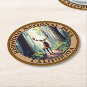 Redwood National Park California ラウンドペーパーコースター (アングル)