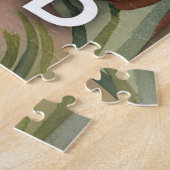 Redwood National Park | Watercolor Travel Art ジグソーパズル (側面)