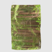 Redwood Trees at Muir Woods National Monument ゴルフタオル (正面)
