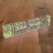 Redwood Trees at Muir Woods National Monument デスクネームプレート (側面)