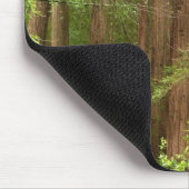 Redwood Trees at Muir Woods National Monument マウスパッド (コーナー)