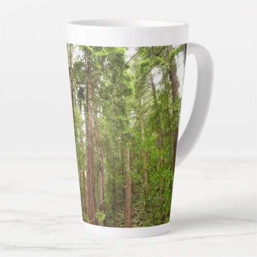 RedwoodsまでMuir Woods National Monument カフェラテマグ (右アングル)