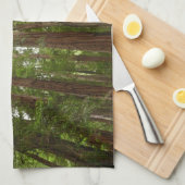 RedwoodsまでMuir Woods National Monument キッチンタオル (四つ折り)