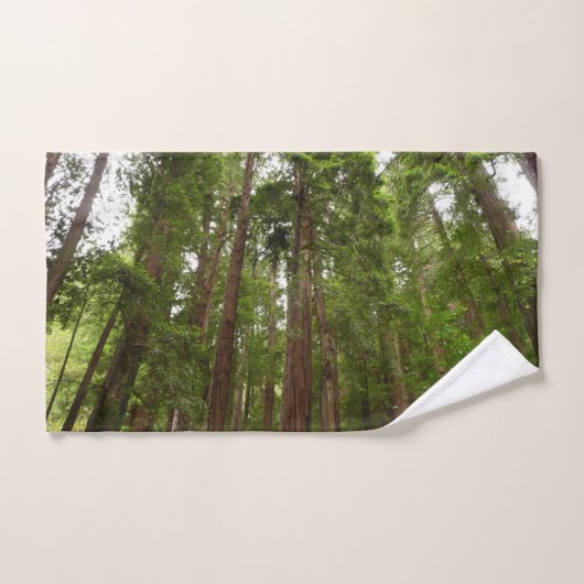 RedwoodsまでMuir Woods National Monument ハンドタオル (ハンドタオル)