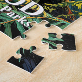 Redwoods National Park California Van Gogh Custom ジグソーパズル (側面)