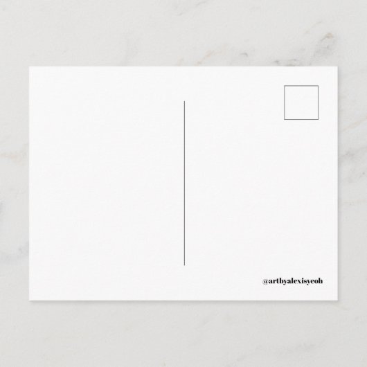 redwoods postcard ポストカード (裏面)