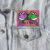 Ree & Resi ボタン 缶バッジ (インサイチュ)