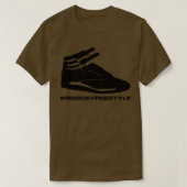 Reebok Freestyle Sneaker in Black reebokfreestyle Tシャツ (デザイン正面)