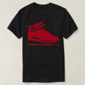 Reebok Freestyle Sneaker in Red reebokfreestyle Tシャツ (デザイン正面)