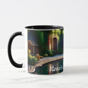 Reece's Morning Teaカスタマイズ可パーソナライズされた能 マグカップ