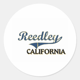 Reedleyカリフォルニア都市クラシック ラウンドシール