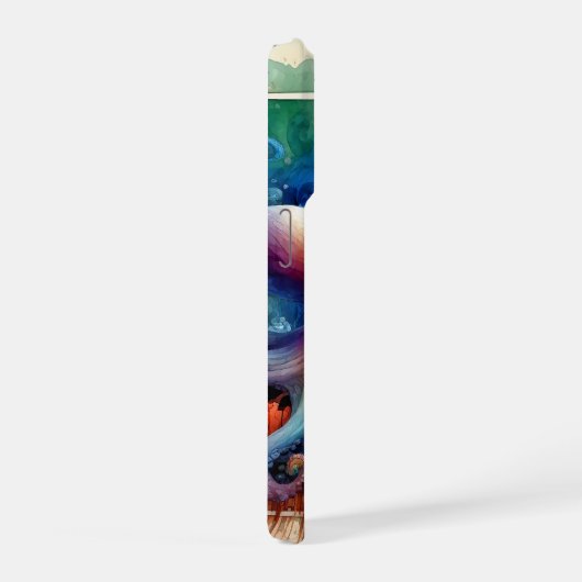 Reef Exploration 2 - Watercolor iPhoneケース (右側面)