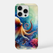 Reef Exploration 2 - Watercolor iPhoneケース (裏面)