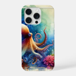 Reef Exploration 2 - Watercolor iPhone 15 Proケース