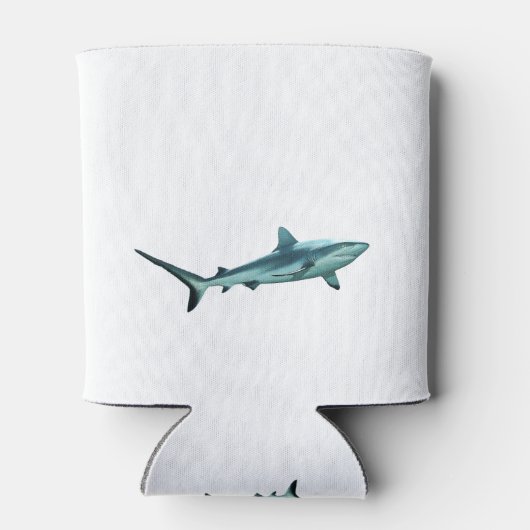 Reefshark -抽象デザイン – 写真から切り取る | 缶クーラー (裏面)