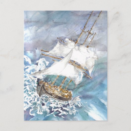 'Reeing'ポストカード ポストカード (正面)