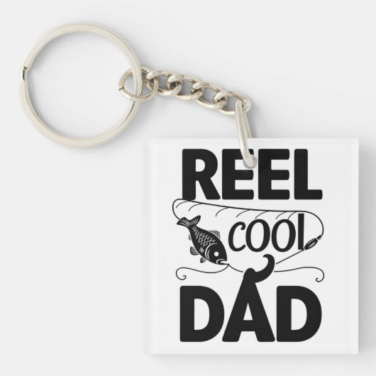 Reel Cool Dad キーホルダー (正面)