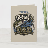 Reel Cool Dad Customize It 誕生日 カード (正面)