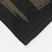 Reel Cool Grandpa Camouflage American Flag Fathers フリースブランケット (角)