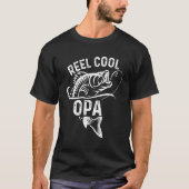 Reel Cool OPA Fisherman Father s Day  Fishing Tシャツ (正面)