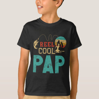 Reel Cool Pap Fishing Father’s Day Gift For Fisher Tシャツ