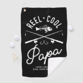 Reel Cool Papa オリジナル フィッシングタオル ゴルフタオル (インサイチュ)