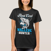 Reel Cool Walleye Hunter Tシャツ (正面)