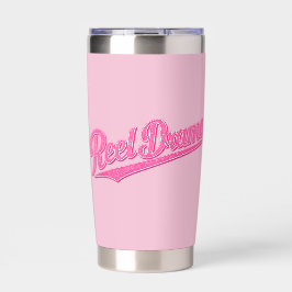 Reel Drama Doll Pink Chicks Who Fish Funny Fishing 保温保冷タンブラー