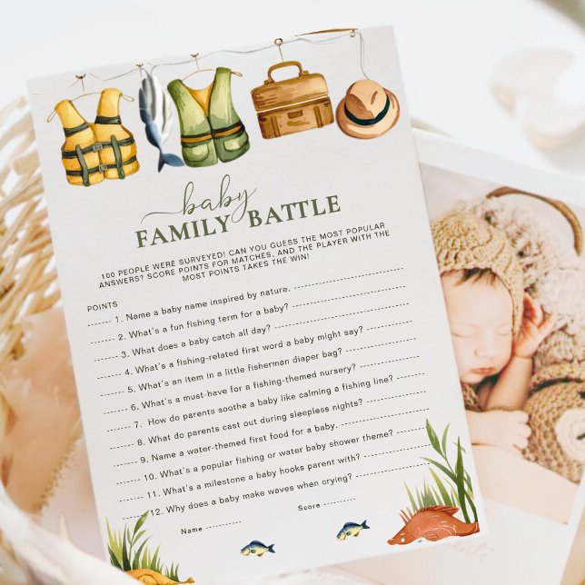 Reel Excited Baby Family Battle Fishing Theme Game (クリエイターアップロード済み)