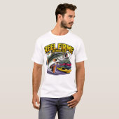 Reel Firme Fishing Inc ビンテージ バス Tシャツ (正面フル)