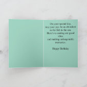 Reel in the Fun Birthday カード (内部)