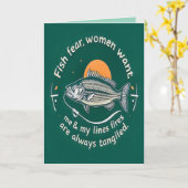 Reel in the Fun Birthday カード (黄色い花)