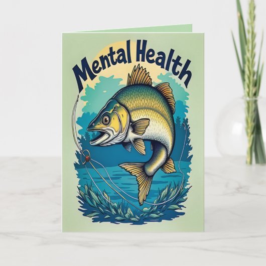 Reel in Your Mental Health Birthday カード (正面)