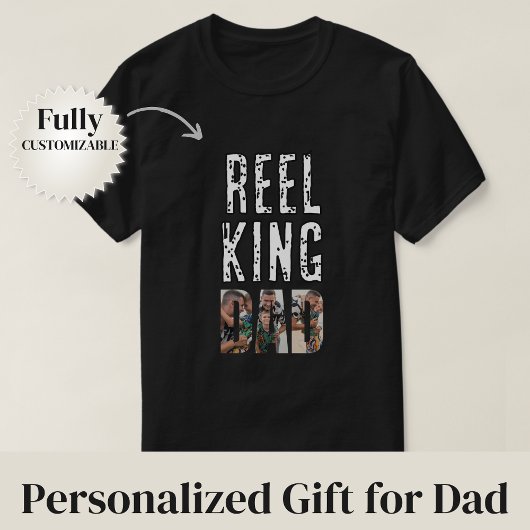 Reel King Dad Tシャツ