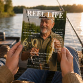 Reel Life Fishing Magazine 60th Birthday Party 招待状
