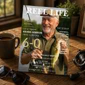 Reel Life Fishing Magazine 60th Birthday Party 招待状