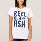 Reel Queens Fish Tee Tシャツ (正面)
