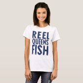 Reel Queens Fish Tee Tシャツ (正面フル)