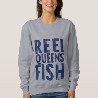Reel Queens Fish – Women’s Sweatshirt スウェットシャツ