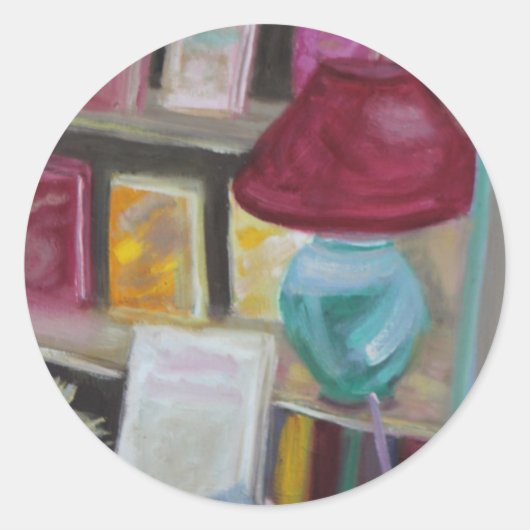 REELBOOKS: FONTAINEBLEAU FRANCE ラウンドシール (正面)