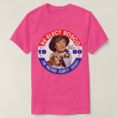 ReElect Rosco P Coltrane for Sheriff Tシャツ (デザイン正面)