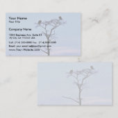 Reelfootの国民の野生生物の保護区の禿げたイーグルス 名刺 (正面/裏面)