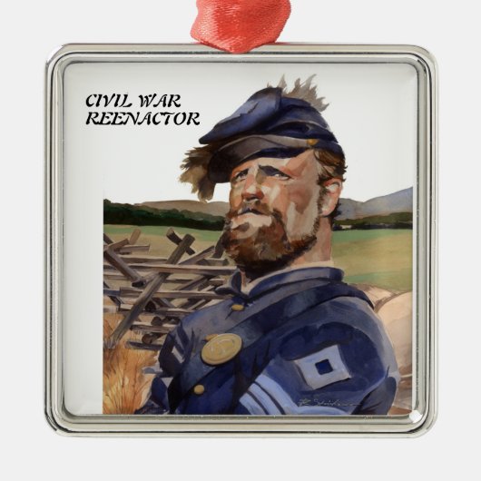 REENACTORのためのオーナメント、 メタルオーナメント (正面)