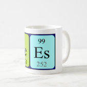 Rees定期的なテーブル名mag コーヒーマグカップ (正面右)