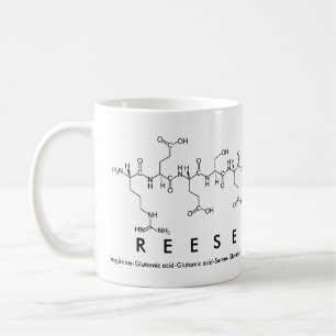 Reeseペプチド名mug コーヒーマグカップ